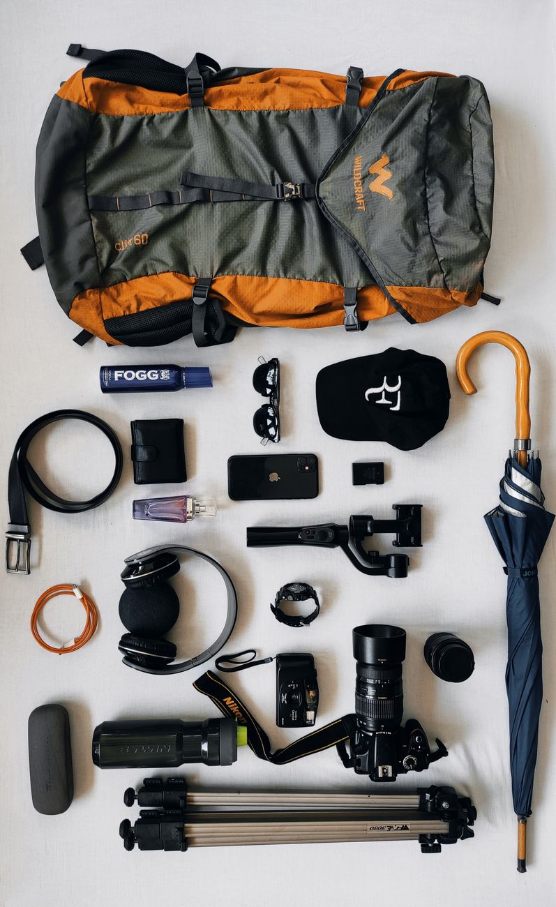 Minimalist packing setup